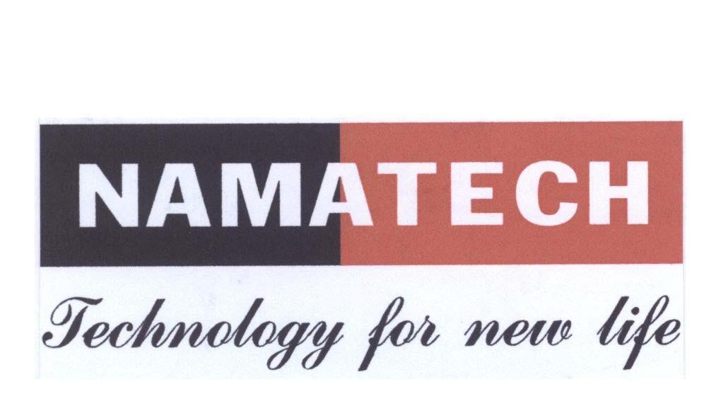 Mẫu nhãn hiệu NAMATECH Technology for new life
