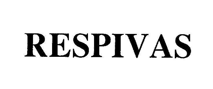 Mẫu nhãn hiệu RESPIVAS