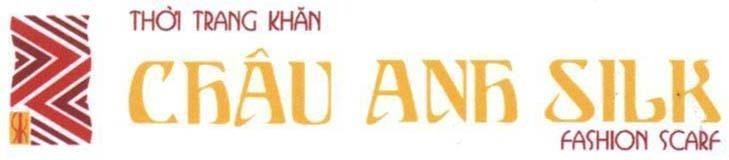 Mẫu nhãn hiệu SK CHÂU ANH SILK Thời Trang Khăn FASHION SCARF
