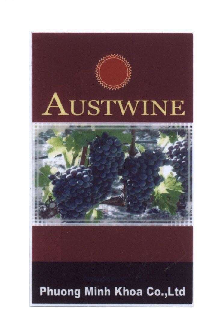 Mẫu nhãn hiệu AUSTWINE Phuong Minh Khoa Co.,Ltd