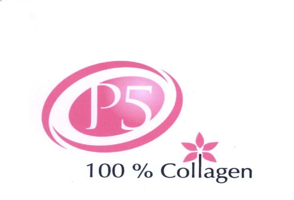 Mẫu nhãn hiệu P5 100% Collagen