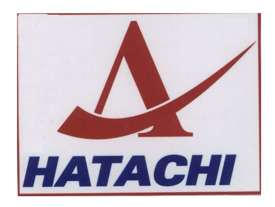 Mẫu nhãn hiệu A HATACHI