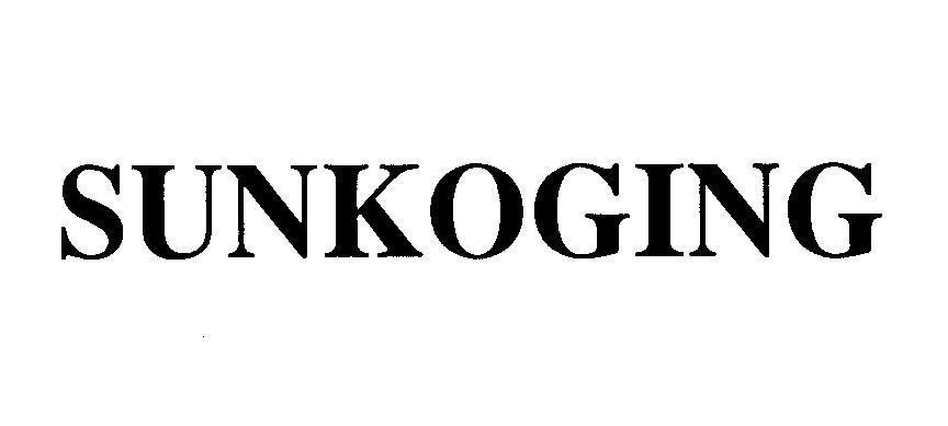Mẫu nhãn hiệu SUNKOGING