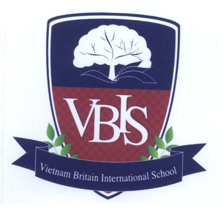 Mẫu nhãn hiệu VBIS Vietnam Britain International School