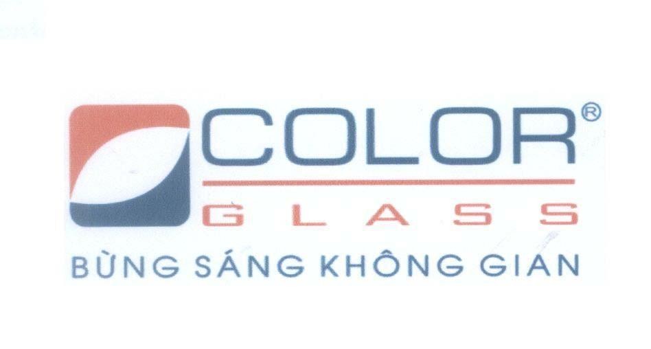 Mẫu nhãn hiệu COLOR GLASS Bừng Sáng Không Gian