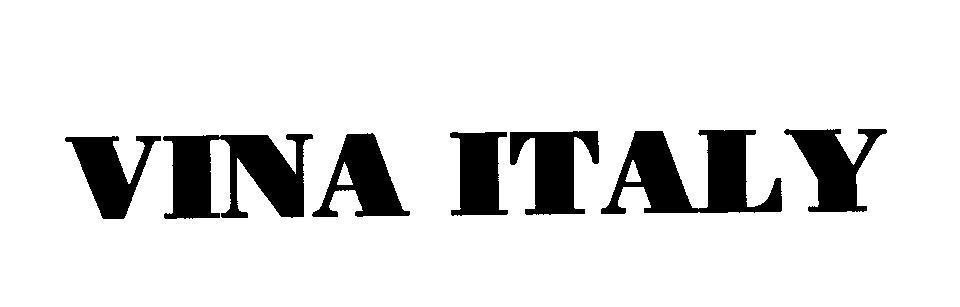 Mẫu nhãn hiệu VINA ITALY