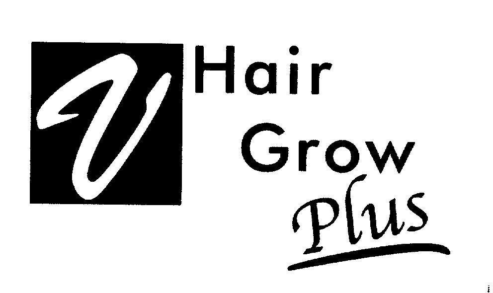 Mẫu nhãn hiệu V Hair Grow Plus