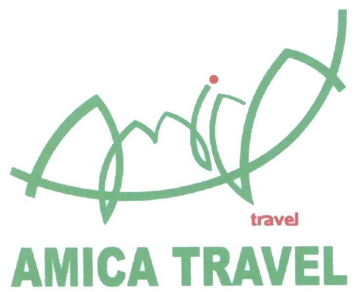 Mẫu nhãn hiệu AMICA TRAVEL travel