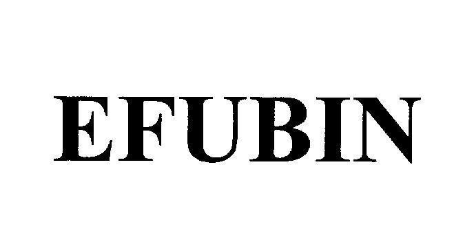 Mẫu nhãn hiệu EFUBIN