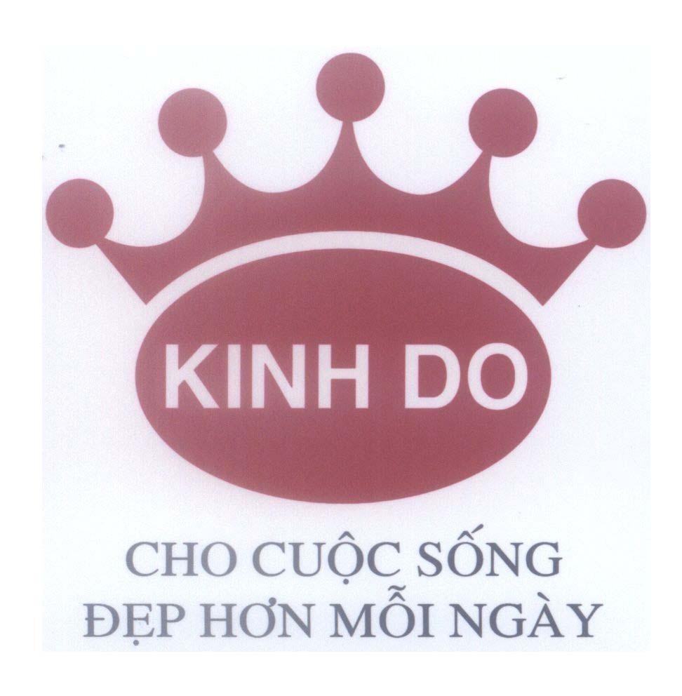 Mẫu nhãn hiệu KINH DO Cho Cuộc Sống Đẹp Hơn Mỗi Ngày