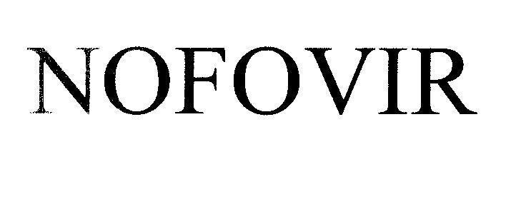 Mẫu nhãn hiệu NOFOVIR