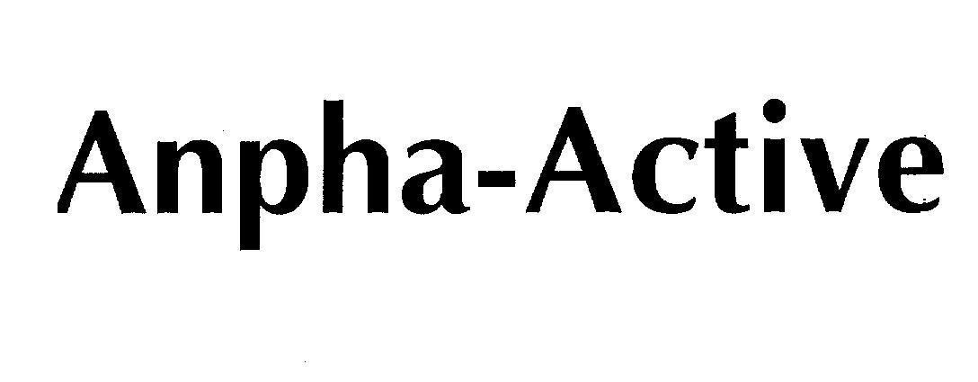 Mẫu nhãn hiệu Anpha-Active