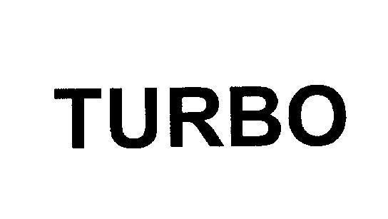 Mẫu nhãn hiệu TURBO