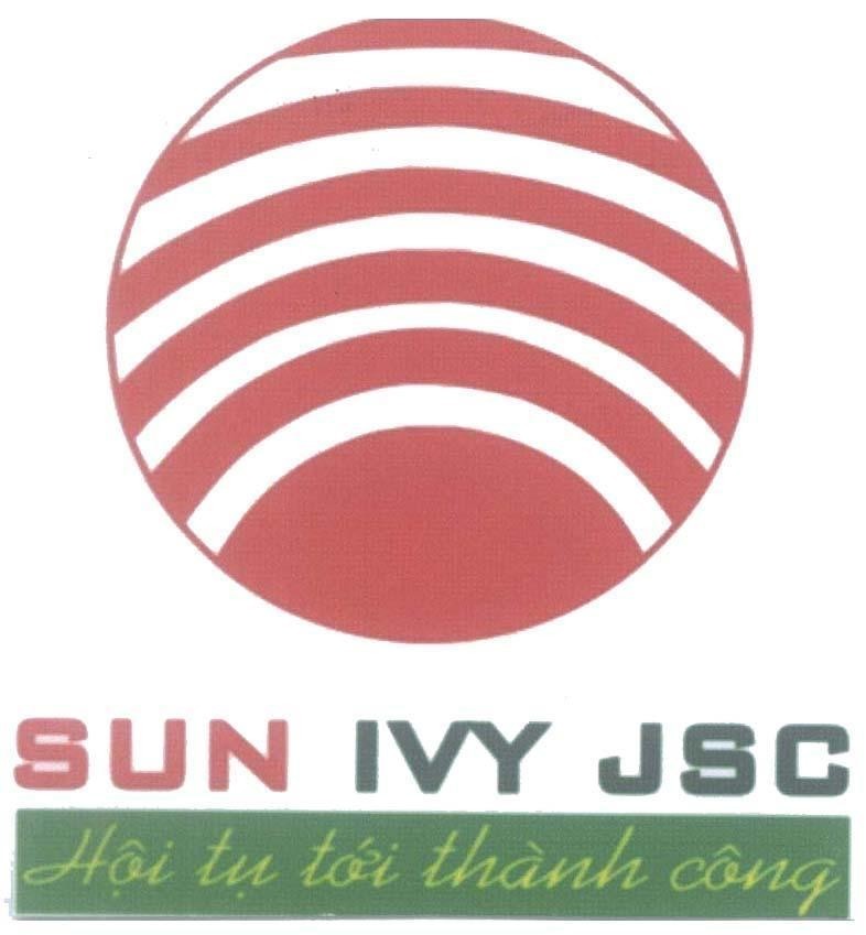 Mẫu nhãn hiệu SUN IVY JSC Hội tụ tới thành công