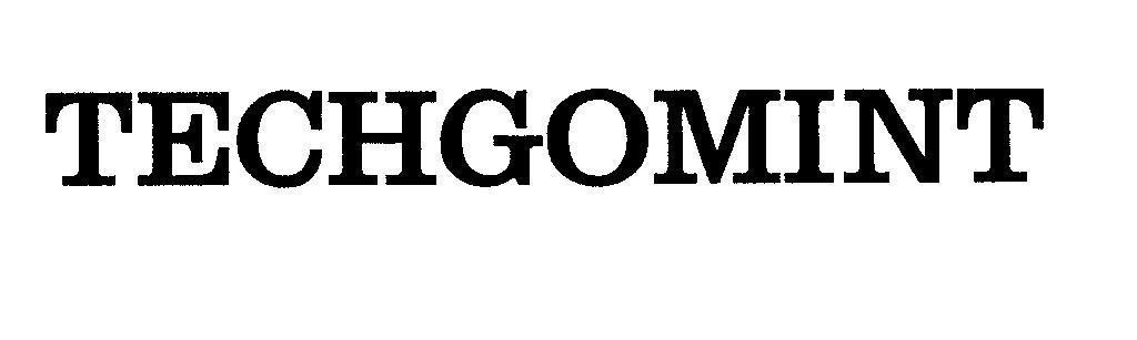 Mẫu nhãn hiệu TECHGOMINT