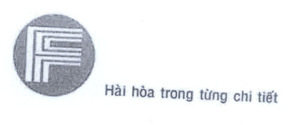 Mẫu nhãn hiệu F Hài hoà trong từng chi tiết