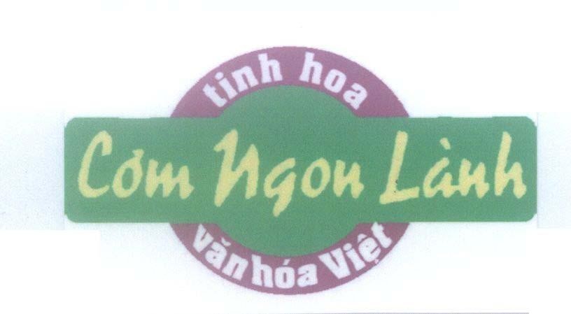 Mẫu nhãn hiệu Cơm Ngon Lành tinh hoa văn hoá Việt
