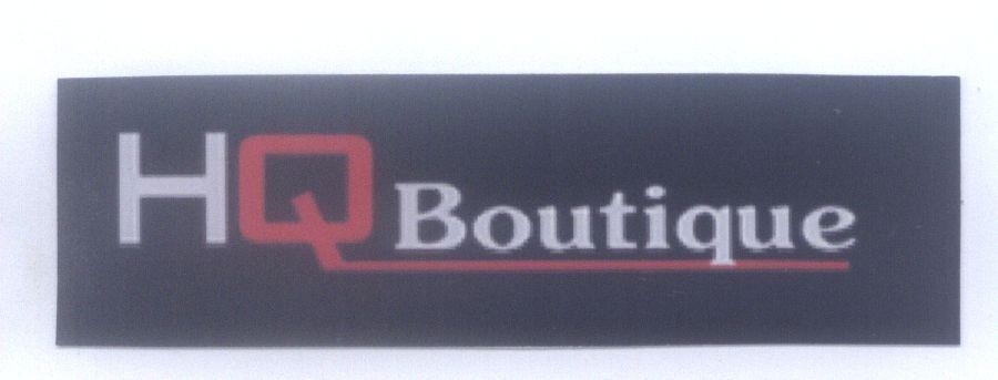 Mẫu nhãn hiệu HQ Boutique