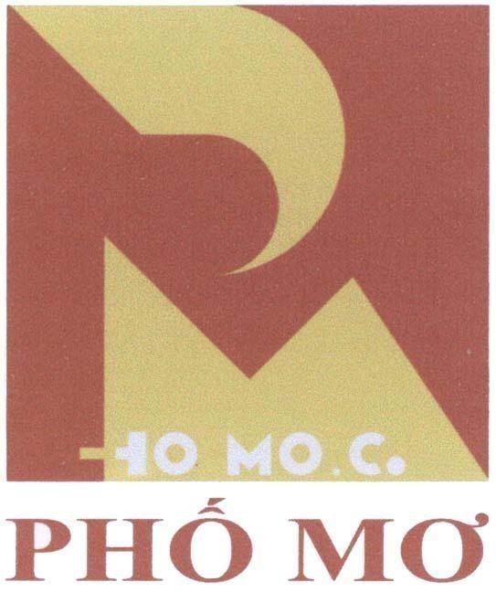 Mẫu nhãn hiệu PM Phố Mơ HOMO.Co