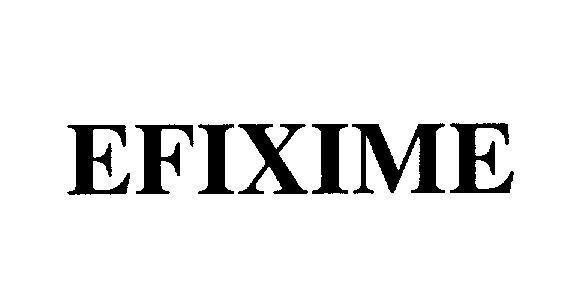 Mẫu nhãn hiệu EFIXIME