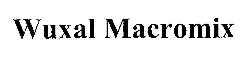 Mẫu nhãn hiệu Wuxal Macromix