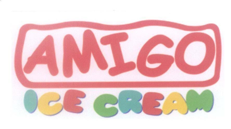 Mẫu nhãn hiệu AMIGO ICE CREAM
