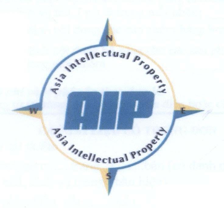 Mẫu nhãn hiệu AIP N S E W Asia Intellectual Property