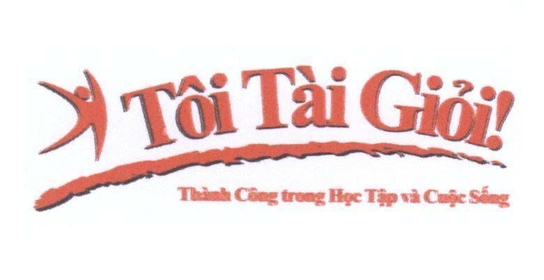 Mẫu nhãn hiệu Tôi Tài Giỏi Thành Công trong Học tập và Cuộc sống