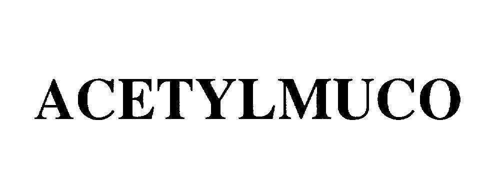 Mẫu nhãn hiệu ACETYLMUCO