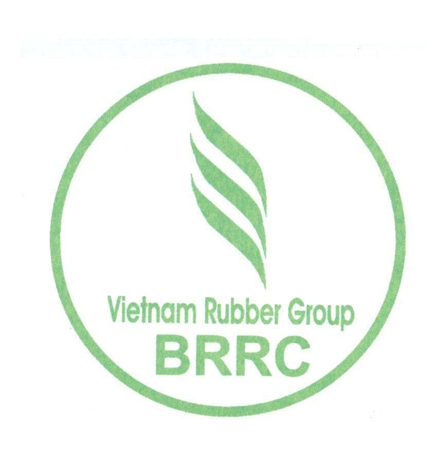 Mẫu nhãn hiệu Vietnam Rubber Group BRRC