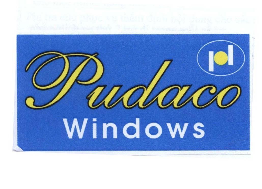 Mẫu nhãn hiệu P d Pudaco Windows