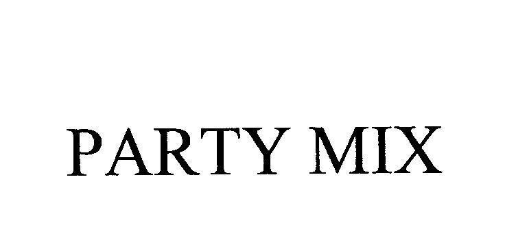 Mẫu nhãn hiệu PARTY MIX