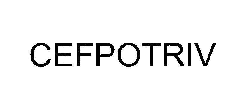 Mẫu nhãn hiệu CEFPOTRIV