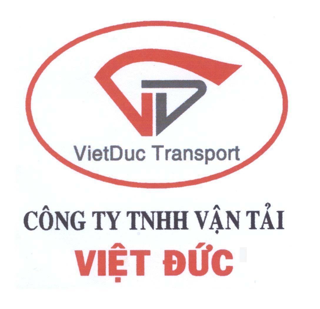 Mẫu nhãn hiệu VD VietDuc Transport Công ty TNHH Vận Tải Việt Đức