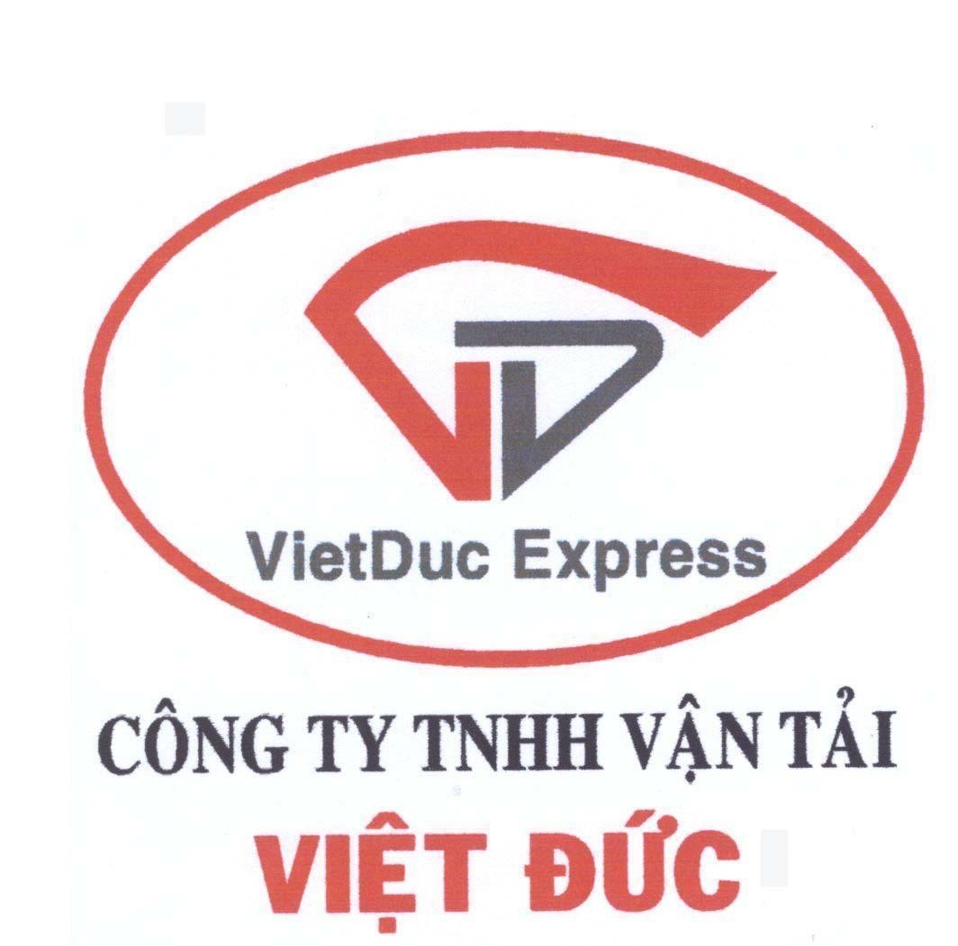 Mẫu nhãn hiệu VD VietDuc Express Công ty TNHH Vận Tải Việt Đức