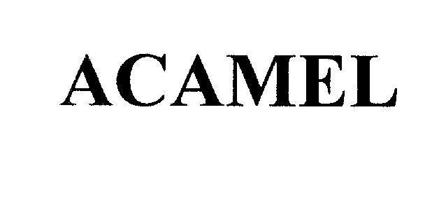 Mẫu nhãn hiệu ACAMEL