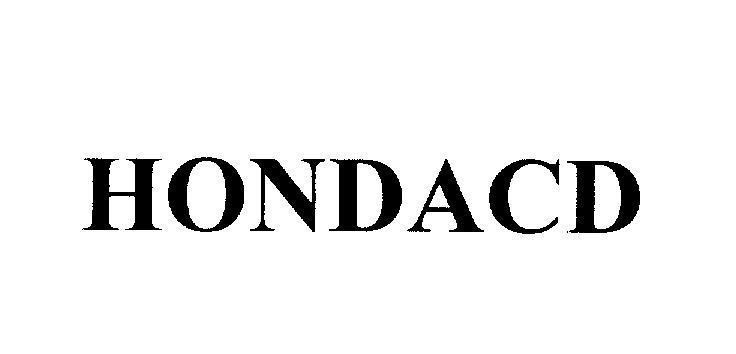 Mẫu nhãn hiệu HONDACD