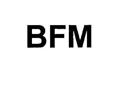 Mẫu nhãn hiệu BFM