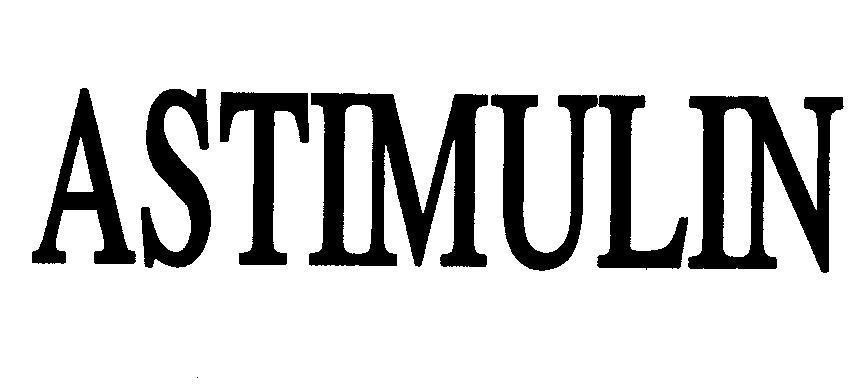 Mẫu nhãn hiệu ASTIMULIN