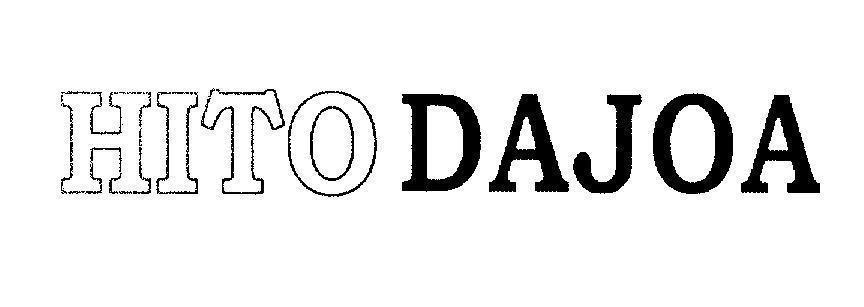 Mẫu nhãn hiệu HITO DAJOA