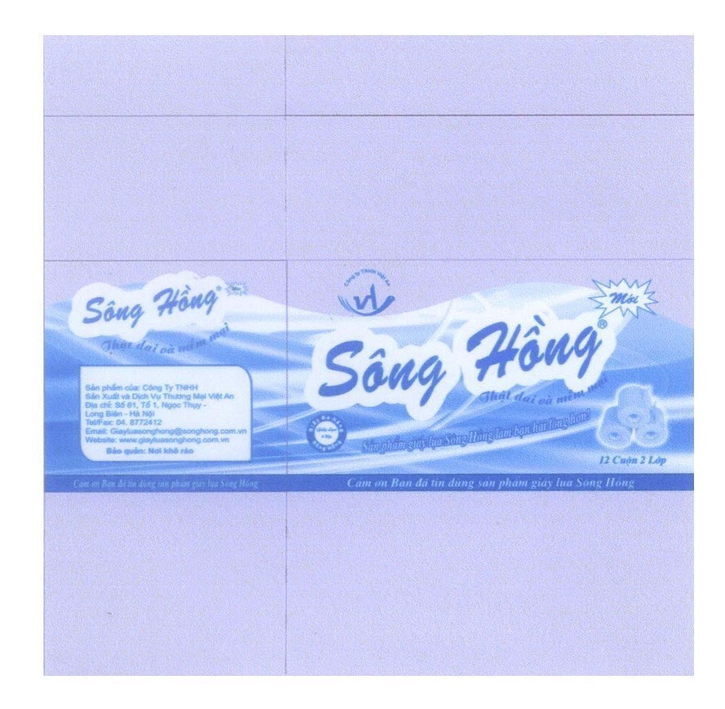 Mẫu nhãn hiệu Sông Hồng VA Thật dai và mềm mại công ty TNHH Việt An Sản phẩm giấy lụa Sông Hồng làm bạn hài lòng hơn