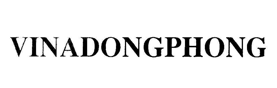 Mẫu nhãn hiệu VINADONGPHONG