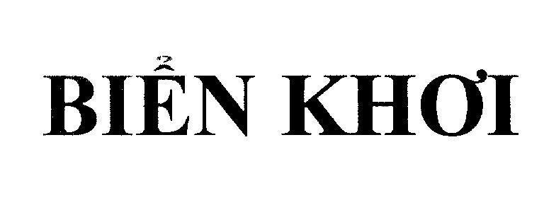 Mẫu nhãn hiệu Biển Khơi