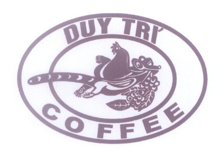Mẫu nhãn hiệu Duy Trí COFFEE