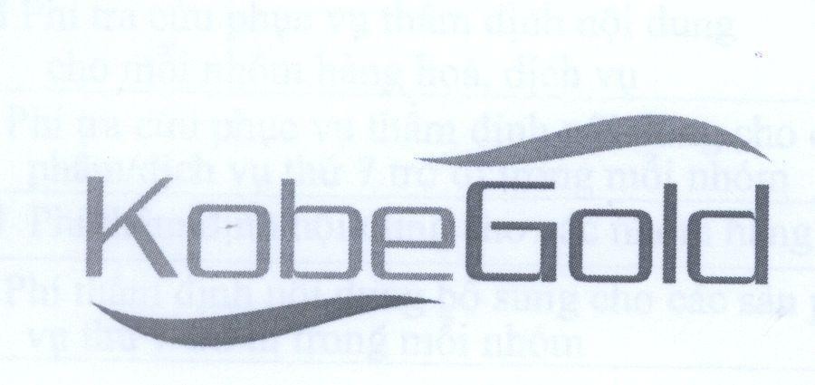 Mẫu nhãn hiệu KobeGold