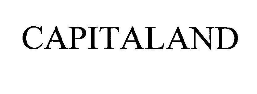 Mẫu nhãn hiệu CAPITALAND